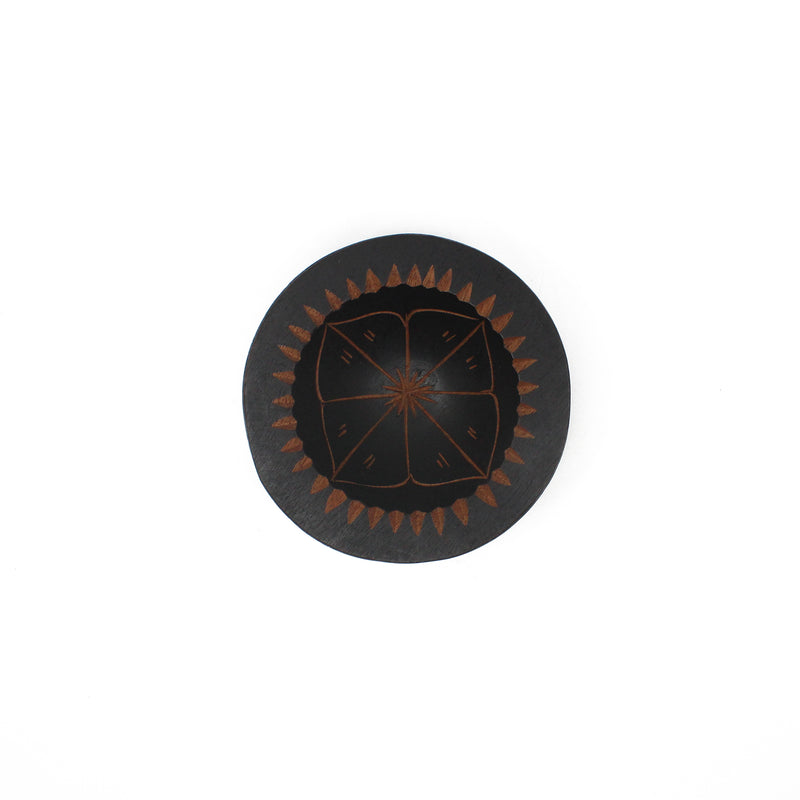 Small Kava Bowl / Tanoa - Black