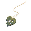 Ceramic Kawakawa Pendant  | by Fiona-Mary Bryant