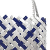 Kete Silver and Blue Aluminium - 14 ends | by Anna Gedson
