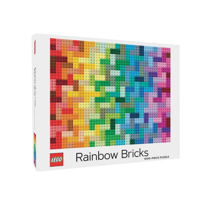 LEGO Rainbow Bricks 1000 Piece Jigsaw Puzzle