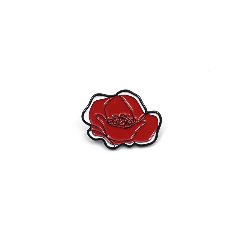 Poppy Lapel Pin