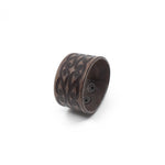 38mm Leather Wristband- Size S/M | by Darin Gordine