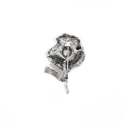 Poppy Brooch Silver - Lest We Forget