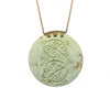 Mangōpare Disc Pounamu Pendant | by Alex Sands