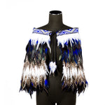 Adult Half Length Feather Cloak - L