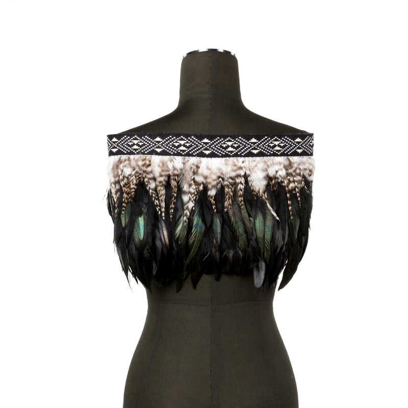 Adult Quarter Length Feather Cloak - L