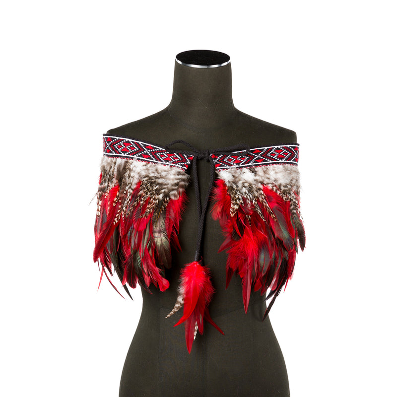Adult Quarter Length Feather Cloak - XL