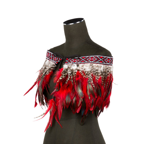 Adult Quarter Length Feather Cloak - XL