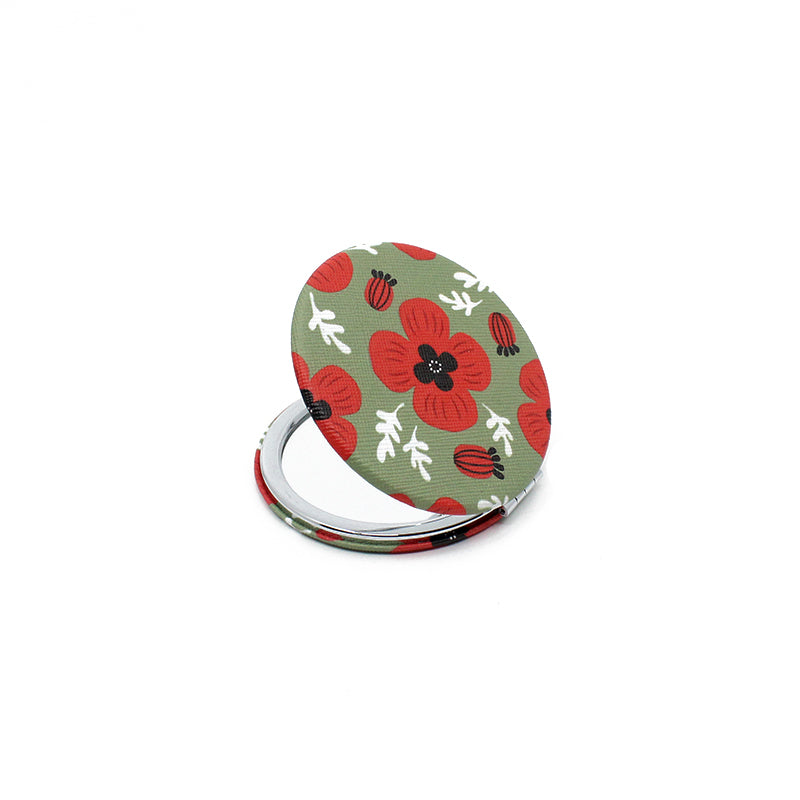 Poppy Pocket Mirror - Sage