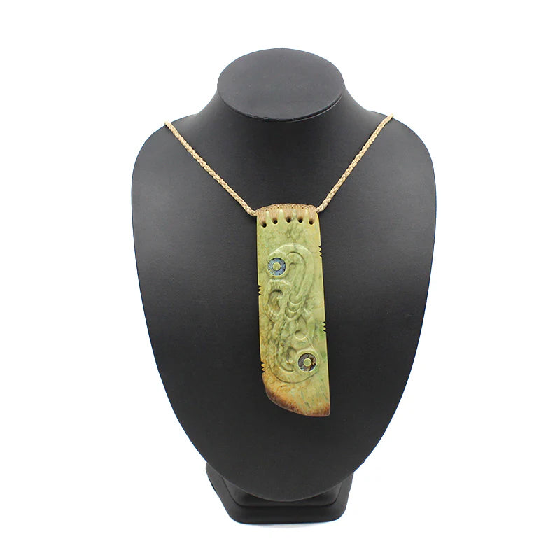 Niho with Manaia Pounamu Pendant - Large | by Alex Sands