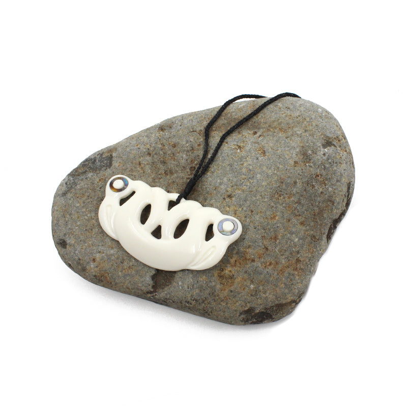 Pekapeka Beef Bone Pendant | by Alex Sands