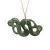 Pekapeka Pounamu Pendant | by Alex Sands