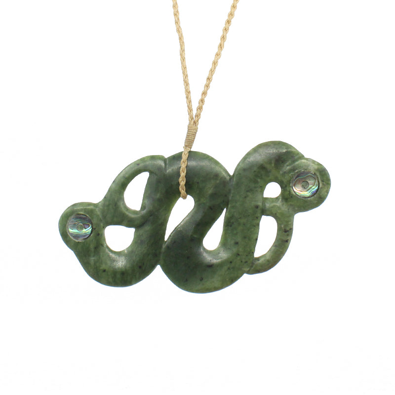 Pekapeka Pounamu Pendant | by Alex Sands