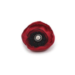 Poppy Remembrance Brooch