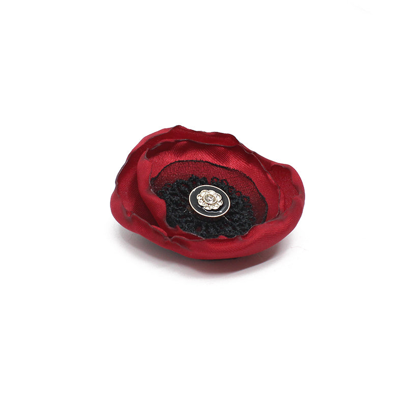 Poppy Remembrance Brooch