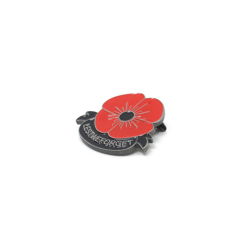 Poppy Badge - Lest We Forget