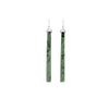 Pounamu Long Earrings | by Alex Sands