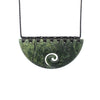 Pounamu Breastplate with Koru | by Ric Moor