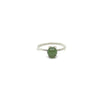 Pounamu & Sterling Silver Ring