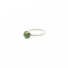 Pounamu & Sterling Silver Ring