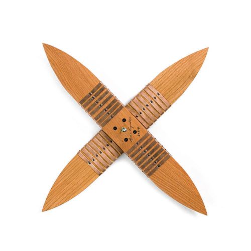 Putiputi Wall Art - Red, Orange & Copper | By Anna Gedson - Whakatōhea