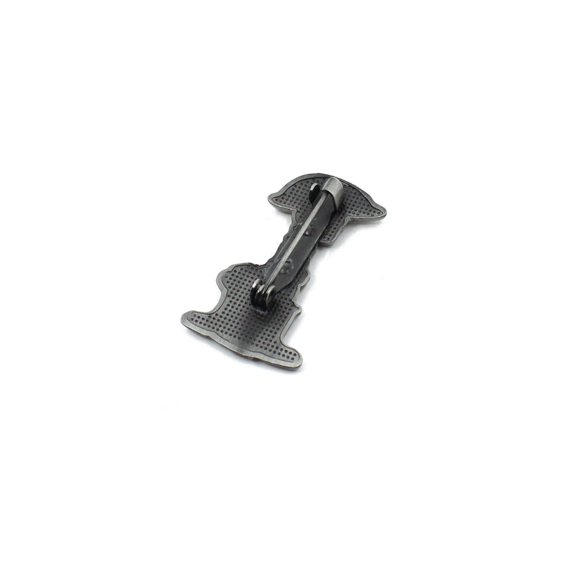 Helmet, Gun & Poppy Pin