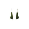 Pounamu Earrings - Small | by Ric Moor