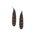 Ruru Feather Earrings | by Melina Martin