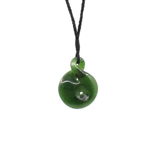 Single Twist with Koru Pounamu Pendant