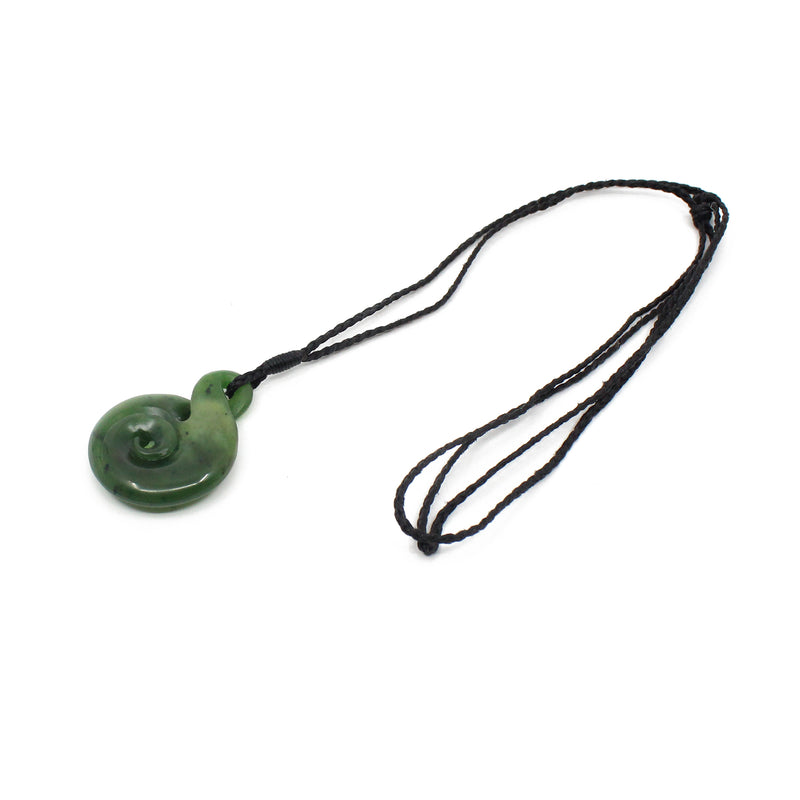 Single Twist with Koru Pounamu Pendant