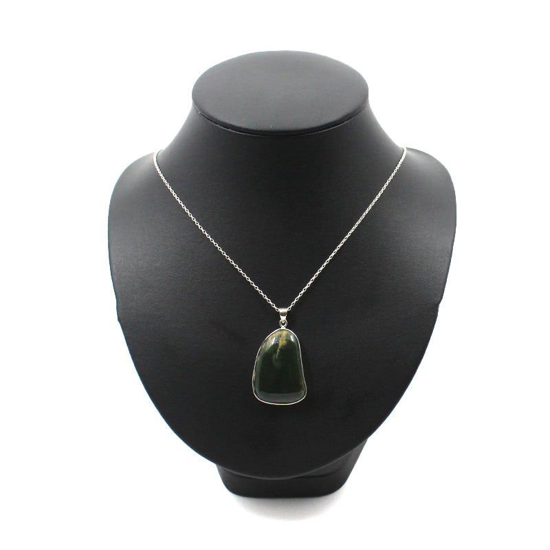 Sterling Silver Pounamu Pendant