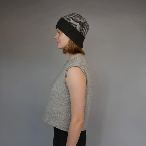 Taranaki Hat in Arapawa blend | Knit Shepherd
