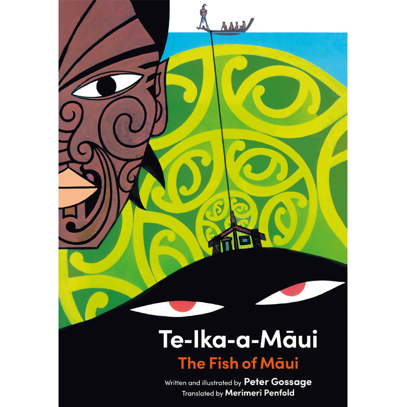 Te-Ika-a-Māui / The Fish of Māui | By Peter Gossage