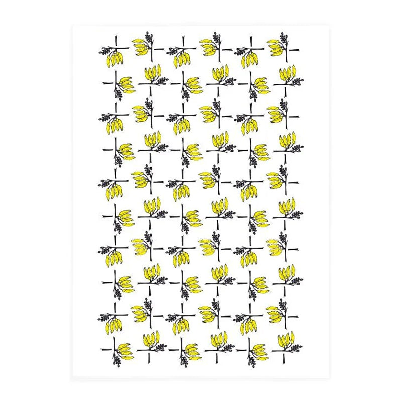 Kowhai Weave Tea Towel