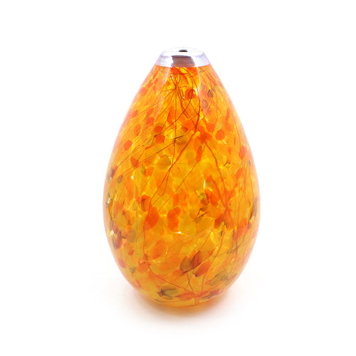 Tear Drop Glass Vase - Lemons & Oranges | by Keith Grinter