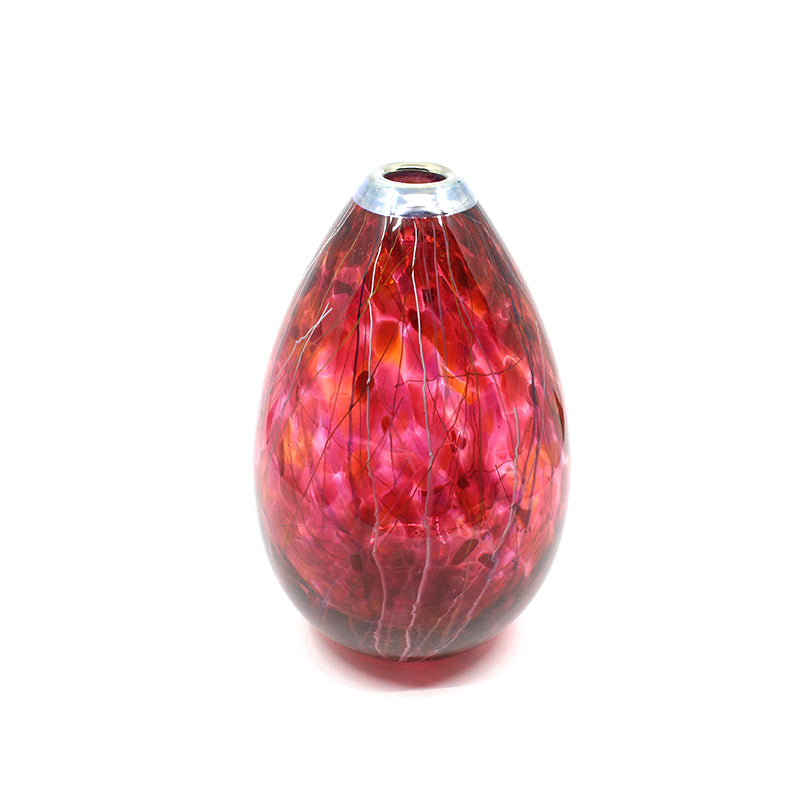 Tear Drop Glass Vase - Ruby  | by Keith Grinter