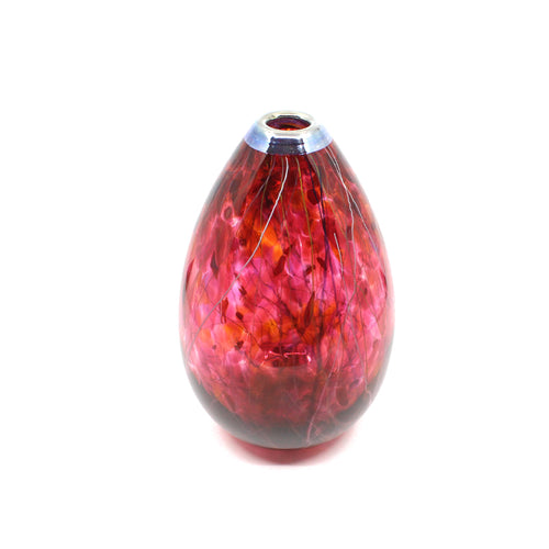 Tear Drop Glass Vase - Ruby  | by Keith Grinter