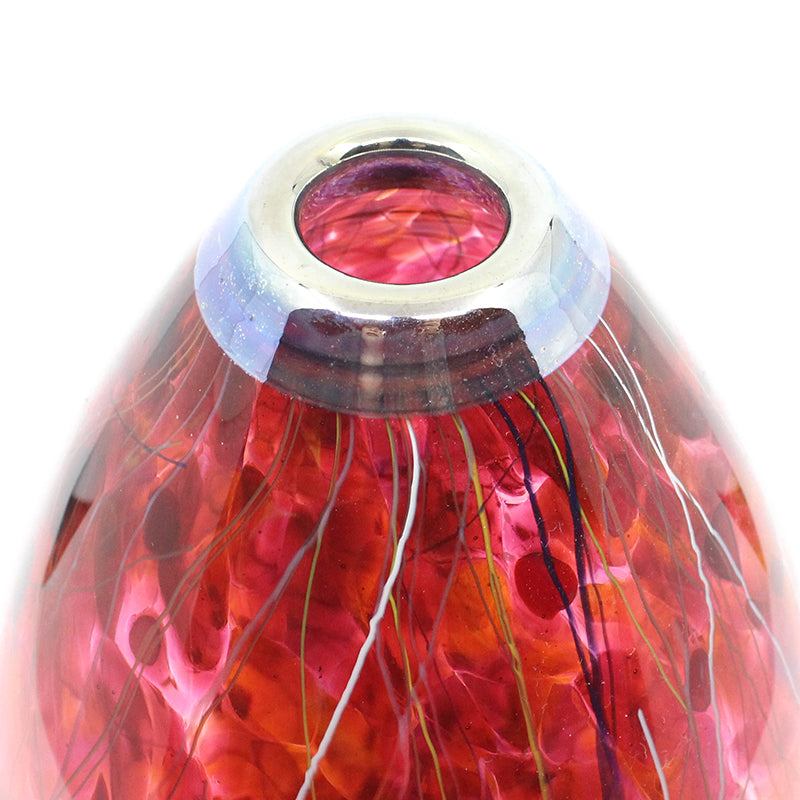 Tear Drop Glass Vase - Ruby  | by Keith Grinter