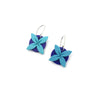 Tipani Earrings Light Blue & Blue | by Leone Samu Tui
