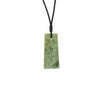 Toki Pounamu Pendant with Raranga Detail | by Ana Krakosky