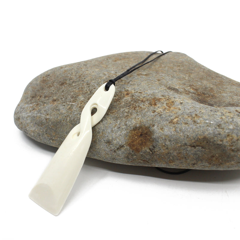 Toki with Twist  Beef Bone Pendant | by Peter Mitchell
