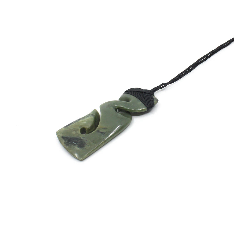 Twist Toki with Matau Pounamu Pendant | by Alex Sands