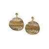 Wave Chandeliers Gold Earrings | by Charlotte Penman
