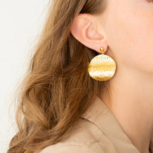 Wave Chandeliers Gold Earrings | by Charlotte Penman