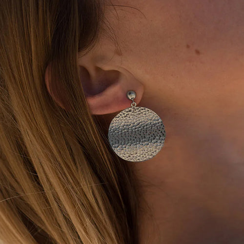 Wave Chandeliers Silver Earrings | by Charlotte Penman