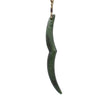Whakakai Piko Pounamu Pendant - Large | by Karaitiana Akroyd