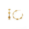 Gold Wreath Hoops | by Charlotte Penman