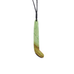 Kapeu Pounamu Pendant | by Alex Sands