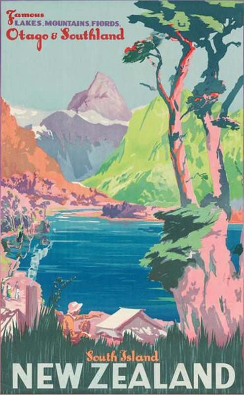 A2 Poster - South Island NZ