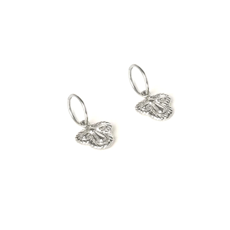 Chloris Hoop Earrings - Sterling Silver by Charlotte Penman